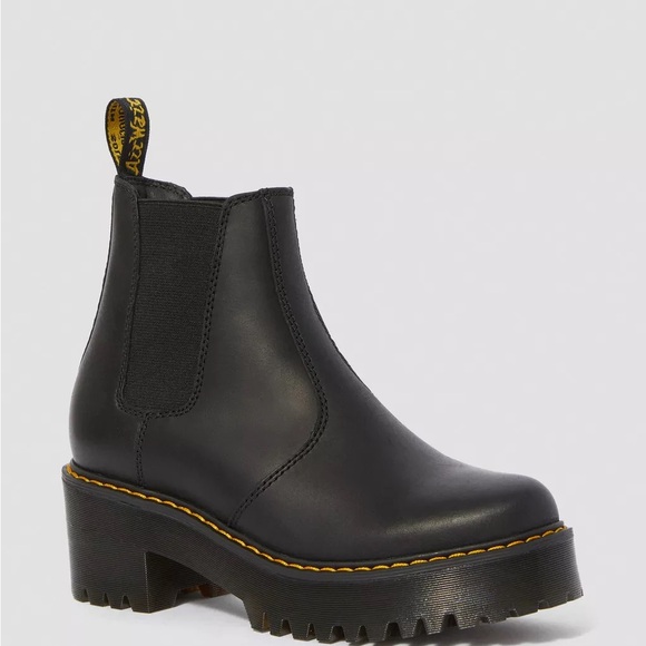 Dr. Martens Shoes - Dr. Martens Black Leather Ankle Boots